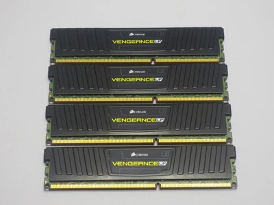 CORSAIR VENGENCE LP 16GB (4X4GB) DDR3-1600MHz PC3-12800 CML16GX3M4A1600C9 - Image 1 of 2