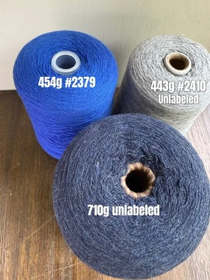 100% Extrafine Merino Wool 2/17.5 Nm Woolen-spun Yarn Cone UPW China - Image 1 of 4