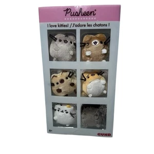 I Love Kitties Pusheen Plüsch Sammler Set 6 Neu Einige Beschädigt Auf Der Box Siehe Bild - Bild 1 von 7