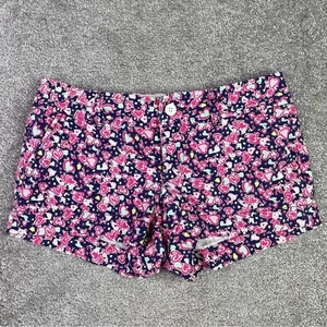 Lilly Pulitzer Shorts Damen 0 Rosa Herzen Blumen Taschen Freizeit Preppy 33092W - Bild 1 von 11