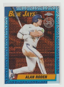 2025 Topps Chrome-Alan Roden Orange Mojo Refractor 11/25-Toronto Blue Jays - Picture 1 of 1