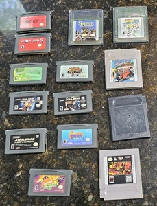 Lote-14 Juegos Nintendo Gameboy Advance Color Madre Tortugas Star Wars *LEER DESCRIPCIÓN - Imagen 1 de 24