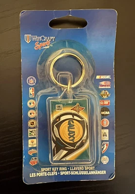 Vintage LA Los Angeles Galaxy Twizzle Design 2001 WinCraft Keychain - Image 1 of 3