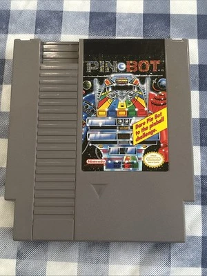 PINBOT (NINTENDO ENTERTAINMENT SYSTEM, NES, 1990) CARTRIDGE ONLY - Image 1 of 4