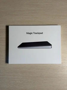 Apple Magic Trackpad - Black / Silver  - Comes With Black Lightning Cable - Picture 1 of 1