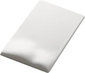 Elecom Mouse Pad Wrist Rest FITTIO Gel Material Low White MP-115WH - Picture 1 of 7
