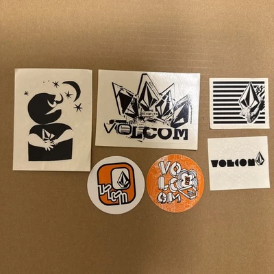 Volcom Stickers Pack Of 6 Very Rate Find! - Image 1 of 4