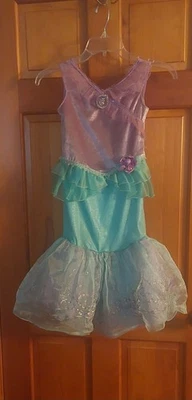 Disney Store ARIEL Princess Little Mermaid Dress & Tiara Costume 5/6 - Image 1 of 4
