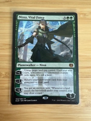 Magic The Gathering: Nissa, Vital Force Kaladesh Reg NM - Image 1 of 2