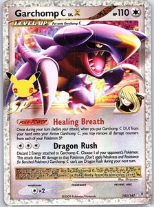 Garchomp C LV.X 145/147 Celebrations: Classic Collection - Pokemon Card - NM - Picture 1 of 2