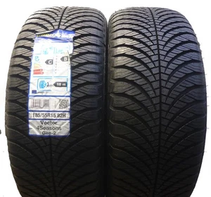 2X Goodyear 185/55 R15 82H Vector 4Seasons Todas las Estaciones 2016VOLL Como - Imagen 1 de 6