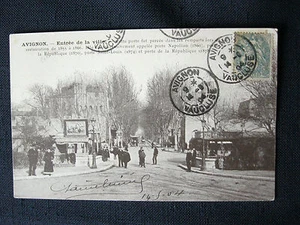 CPA AVIGNON STADTEINGANG DE LA DEPARTEMENT VAUCLUSE 84 - Bild 1 von 1