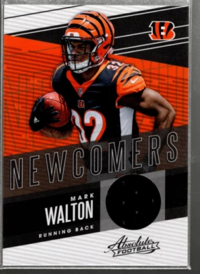 B2929- 2018 Absolute Newcomers Jerseys #21 Mark Walton Jersey - NM-MT - Image 1 of 2
