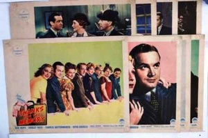 ORIGINAL LOBBY CARDS - THANKS FOR THE MEMORY - 1938 - set of 8 - Bob Hope, S... - Picture 1 of 1