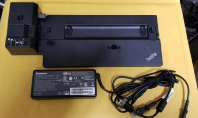  Estación de acoplamiento Lenovo 40AJ0135US ThinkPad 135w Ultra usada Foto 1 de 4