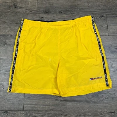 Vintage Tommy Hilfiger Athletics Swim Trunks Mens Large Bathing Suit Shorts - Image 1 of 4