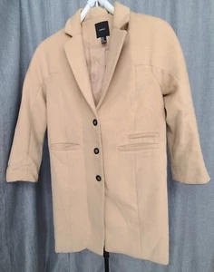 Forever 21 Women's Winter Coat Beige Size M - Picture 1 of 8