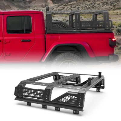 New Modular Adjustable Bed Rack Roll bar For 1994-2004 Chevrolet S-10/Gmc Sonoma Foto 1 de 4