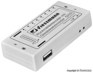 Viessmann 5233 Rückmeldedecoder mit Gleisbesetztmelder + s88 Buskabel - Bild 1 von 1