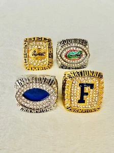 4 PCS Florida Gators Championship Ring, US SHIP, 2000/06/07/08 - Picture 1 of 3