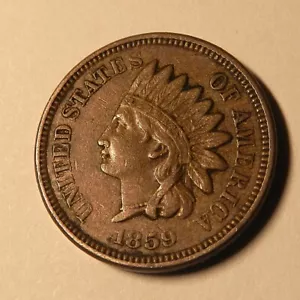 1859 Indian Head Cent - Bild 1 von 8