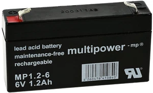 Powery batterie au plomb (multipower) MP1,2-6 - Photo 1/3
