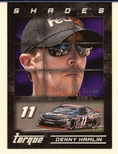 DENNY HAMLIN 2016 PANINI TORQUE NASCAR RACING SHADES /99