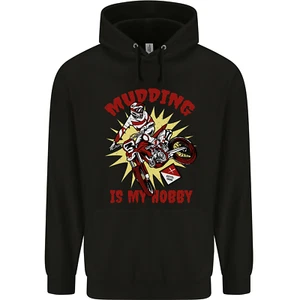 Mudding Hobby Motocross Dirt Bike MotoX Childrens Kids Hoodie - Picture 1 of 3