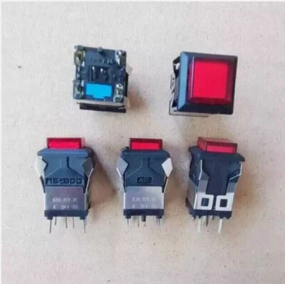 Interruptor de botón autobloqueante 1 pieza 6 pines con luz NUEVO MS-800 0.1A 30VDC #F21 - Imagen 1 de 4