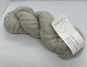 Purl Soho Linen Quill - color 1020 - Oatmeal Gray, 439 yds-100grams - Picture 1 of 4