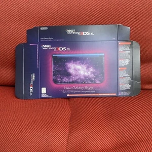 Nintendo 3DS XL New Galaxy Style Handheld Video Game Console Empty Display Box - Picture 1 of 3