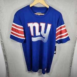 Camisa grande del equipo de la NFL New York Giants para hombre azul absorbente de humedad A76 - Imagen 1 de 11