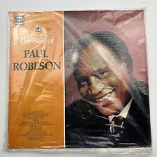 Paul Robeson  The Best Of Paul Robeson 1976 New Zealand 12" vinyl LP SEALED NEW
