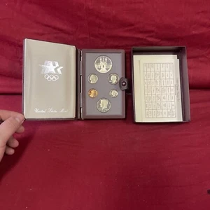 1984 US Olympic Prestige Coin Set - Picture 1 of 6