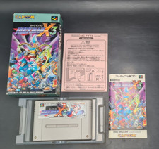 Rockman X3 Mega Man - Nintendo Super Famicom SFC - Complete - NTSC-J JAPAN