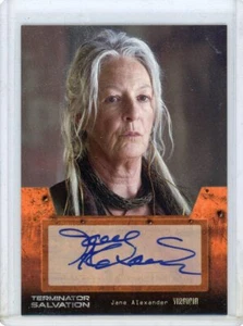 JANE ALEXANDER 2009 TOPPS TERMINATOR SALVATION MOVIE Autograph AUTO CARD - Picture 1 of 2
