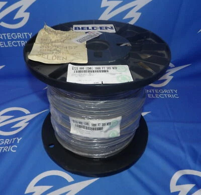 New Spool of Belden 22/2PR TC PPRO/PVC SHielded 8723-060 1000FT 305MTR Cable ... - Image 1 of 4