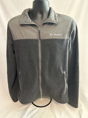 Columbia Bugaboo II Fleece Interchange Jacket Black Gray Men’s Size Small - Image 1 of 4