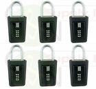6 lockboxes realtor key storage lock box real estate 4 digit lockbox