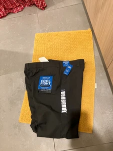 Haggar grey cool right dress pants classic  men's adult 38x34  NWT NEW - Picture 1 of 3