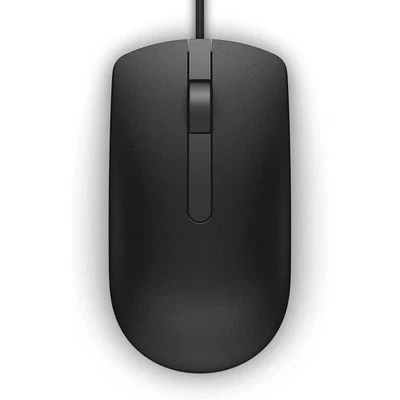 Dell MS116 Scroll Wheel PC Mouse for PC - Black - Pristine - Image 1 of 3