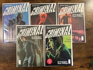 Lot of 5 Criminal Vol 3 #1 2 3 4 5 Image Comics (2019) Ed Brubaker - Picture 1 of 6