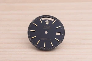 Rolex Day-Date Black DAMAGED Dial for 18038 - 18238 FCD27624 - Picture 1 of 2