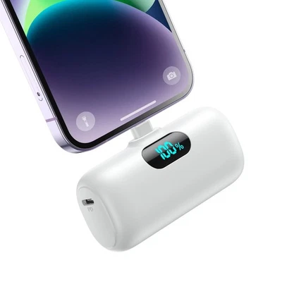 Power Bank 5000mAh per iPhone, [Upgraded] Ultra Compatta Caricabatterie Portatil - Immagine 1 di 4