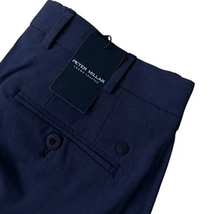 Peter Millar Crown Crafted Surge Performance Trouser Navy 32x30 $185 - Picture 1 of 7