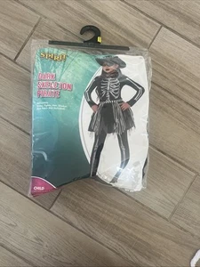dark skeleton pirate sostume - Picture 1 of 2