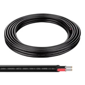 18 Gauge Wire, 10FT Stranded Tinned Copper Wire, Flexible 18 AWG Wire for LED... - Picture 1 of 7