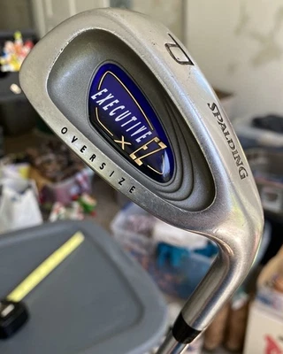 Spalding Executive X EZ Oversize Pitching Wedge Iron Steel RH 35.5” - Image 1 of 4