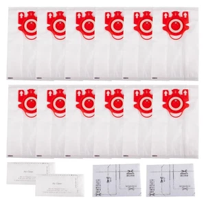 12 Stück FJM Staubsaugerbeutel + 2 Stück Filter Ersatz für Miele FJM Staubsauger Compa... - Bild 1 von 5