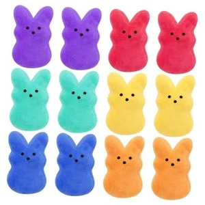 12 pcs Easter Bunny Plush Toy Bunny Stuffed Animal Decorations Basket Stuffers - Picture 1 of 7